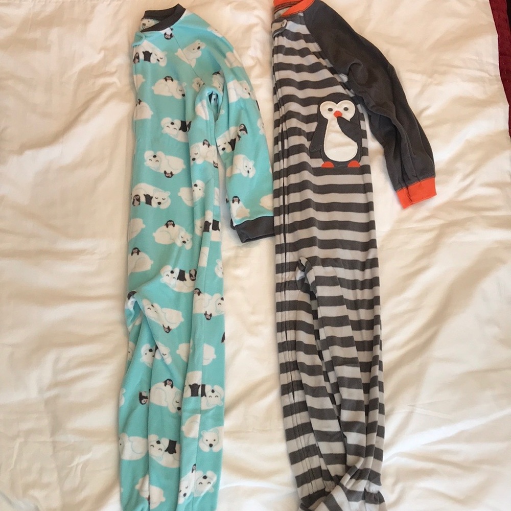 Carter’s footed one piece pajamas